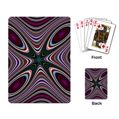 Abstract Artwork Fractal Background Playing Cards Single Design (rectangle) by Sudhe