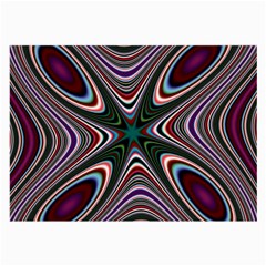 Abstract Artwork Fractal Background Large Glasses Cloth (2 Sides) by Sudhe