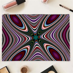 Abstract Artwork Fractal Background Cosmetic Bag (xxl) by Sudhe