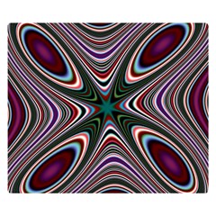 Abstract Artwork Fractal Background Double Sided Flano Blanket (small)  by Sudhe