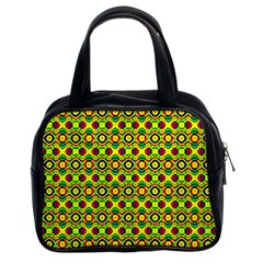 Background Pattern Geometrical Classic Handbag (two Sides) by Sudhe