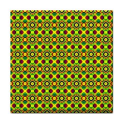 Background Pattern Geometrical Face Towel by Sudhe