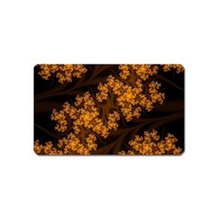 Abstract Fractal Pattern Artwork Flora Magnet (name Card) by Sudhe