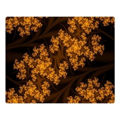 Abstract Fractal Pattern Artwork Flora Double Sided Flano Blanket (large)  by Sudhe