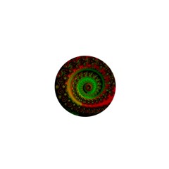 Abstract Fractal Pattern Artwork Art 1  Mini Buttons by Sudhe