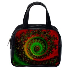 Abstract Fractal Pattern Artwork Art Classic Handbag (one Side) by Sudhe