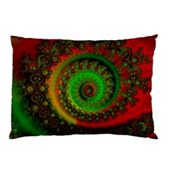 Abstract Fractal Pattern Artwork Art Pillow Case by Sudhe