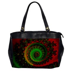 Abstract Fractal Pattern Artwork Art Oversize Office Handbag by Sudhe