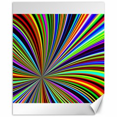 Background Design Pattern Colorful Canvas 11  X 14  by Sudhe