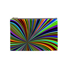 Background Design Pattern Colorful Cosmetic Bag (medium) by Sudhe