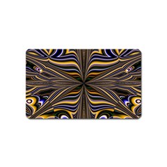 Abstract Art Fractal Unique Pattern Magnet (name Card) by Sudhe