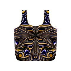 Abstract Art Fractal Unique Pattern Full Print Recycle Bag (s) by Sudhe