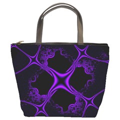 Abstract Fractal Art 3d Artwork Bucket Bag by Sudhe