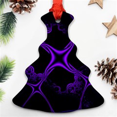 Abstract Fractal Art 3d Artwork Christmas Tree Ornament (two Sides) by Sudhe