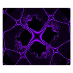 Abstract Fractal Art 3d Artwork Double Sided Flano Blanket (small)  by Sudhe