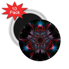 Abstract Flower Artwork Art 2 25  Magnets (10 Pack)  by Sudhe