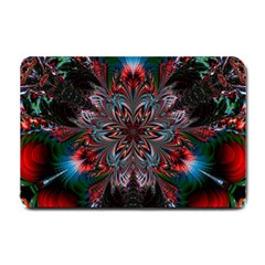 Abstract Flower Artwork Art Small Doormat 