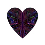 Abstract Abstract Art Fractal Heart Magnet Front