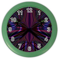 Abstract Abstract Art Fractal Color Wall Clock