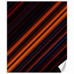 Background Pattern Lines Canvas 8  X 10  by Sudhe