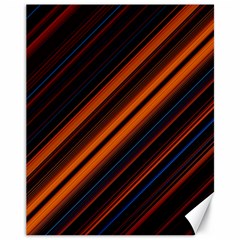 Background Pattern Lines Canvas 11  X 14  by Sudhe