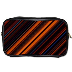 Background Pattern Lines Toiletries Bag (one Side) by Sudhe