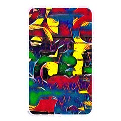 Colorful Shapes Abstract Painting                      Memory Card Reader (rectangular) by LalyLauraFLM