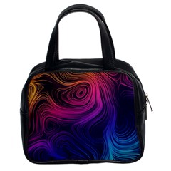 Abstract Pattern Art Classic Handbag (Two Sides)