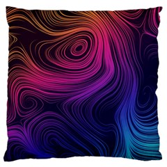 Abstract Pattern Art Standard Flano Cushion Case (One Side)