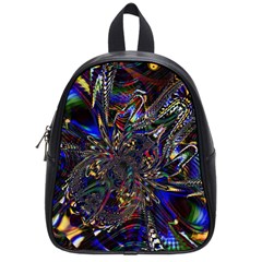 Art Design Colors Fantasy Abstract School Bag (small) by Sudhe