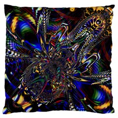 Art Design Colors Fantasy Abstract Standard Flano Cushion Case (two Sides) by Sudhe