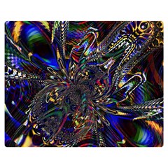 Art Design Colors Fantasy Abstract Double Sided Flano Blanket (medium)  by Sudhe