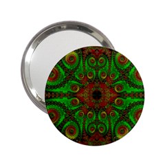 Abstract Fractal Pattern Artwork Pattern 2 25  Handbag Mirrors by Sudhe