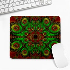 Abstract Fractal Pattern Artwork Pattern Large Mousepads by Sudhe