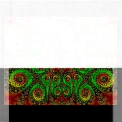 Abstract Fractal Pattern Artwork Pattern Rectangular Jigsaw Puzzl by Sudhe