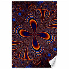 Abstract Fractal Background Pattern Canvas 20  X 30 