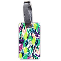 Misc Leaves                       Luggage Tag (one Side) by LalyLauraFLM