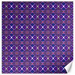 Background Pattern Geometrical Canvas 16  X 16  by Sudhe