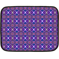 Background Pattern Geometrical Fleece Blanket (mini) by Sudhe