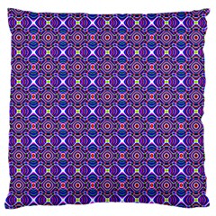 Background Pattern Geometrical Large Flano Cushion Case (two Sides) by Sudhe