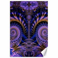 Abstract Fractal Pattern Artwork Canvas 20  X 30  by Sudhe