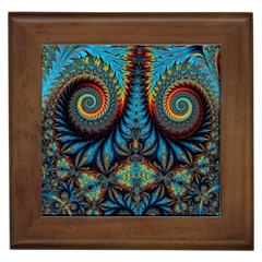 Abstract Art Fractal Creative Framed Tiles by Sudhe