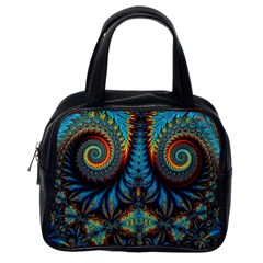 Abstract Art Fractal Creative Classic Handbag (one Side) by Sudhe