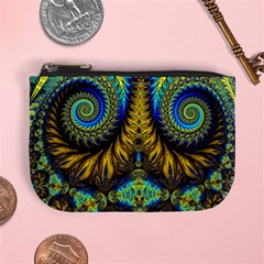 Abstract Art Fractal Creative Mini Coin Purse by Sudhe