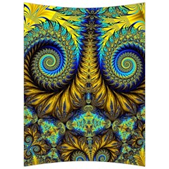 Abstract Art Fractal Creative Back Support Cushion by Sudhe