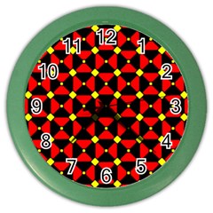 Rby-3-5 Color Wall Clock by ArtworkByPatrick