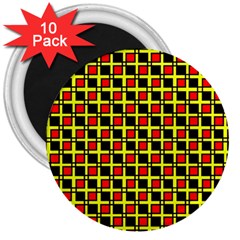 Rby-3-6 3  Magnets (10 Pack)  by ArtworkByPatrick