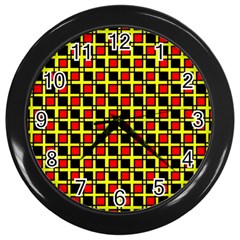 Rby-3-6 Wall Clock (black) by ArtworkByPatrick