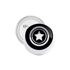 Star Black Button 1 75  Buttons by Pakrebo