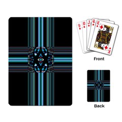 Cross Art Fractal Playing Cards Single Design (rectangle) by Pakrebo